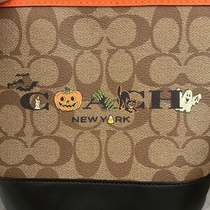 Coach Halloween Bucket purse